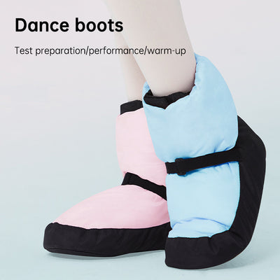 Ballet Shoes Dance Boots Warm Ballet Boots Dance Shoe Winter Boots Warm Up Training Shoes